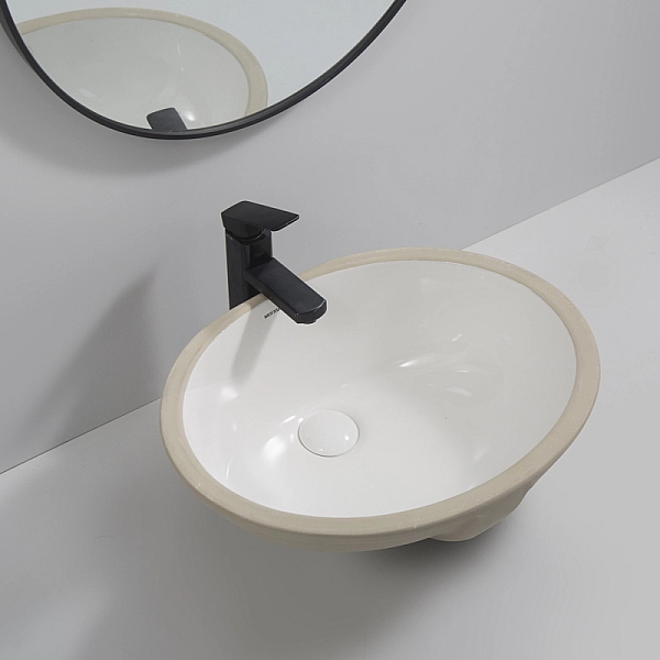 Раковина врізна під стільницю MIXXUS PREMIUM TOPPER-1701 495х405х205mm з переливом (MP6568) - Фото - 9