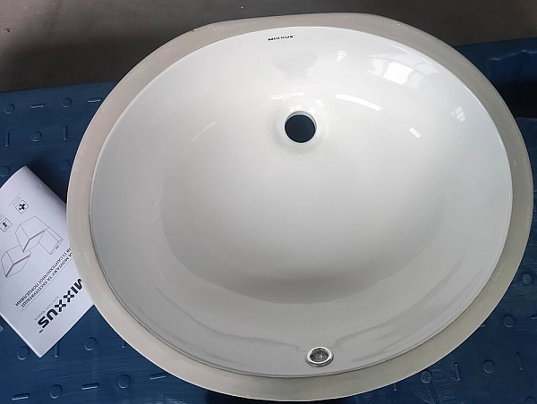 Раковина врізна під стільницю MIXXUS PREMIUM TOPPER-1701 495х405х205mm з переливом (MP6568) - Фото - 10