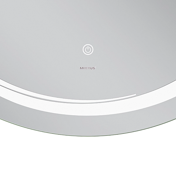 Дзеркало Mixxus Premium WAVE MC04-90 з Led Touch, Anti-fog, димером (3-6,5kK) (MP6637) - Фото - 9