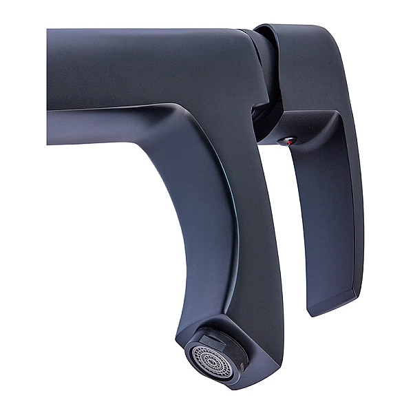 Змішувач для умивальника Mixxus Magnum 001 (Nut) Black (MI6196) - Фото - 3