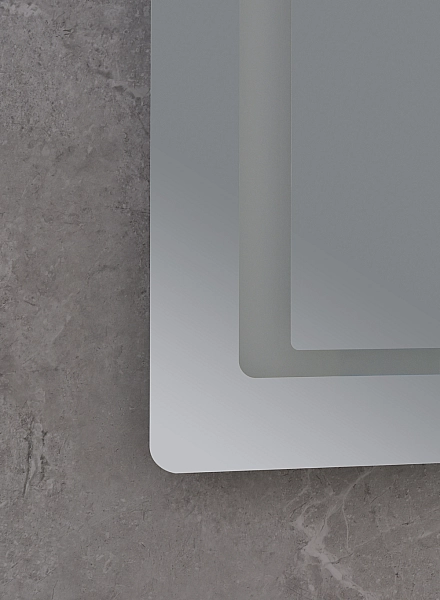 Дзеркало Mixxus STYLE MR13-80x60-Reverse з Led Touch, Anti-fog, димером, регулятором яскравості (MI6666) - Фото - 6