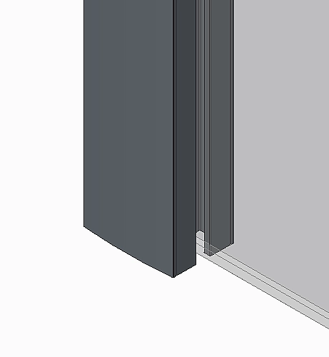 Шторки скляні на ванну Koer SR BS03-95x140-TR-01 прозоре скло 6мм, хром (KR5402) - Фото - 3