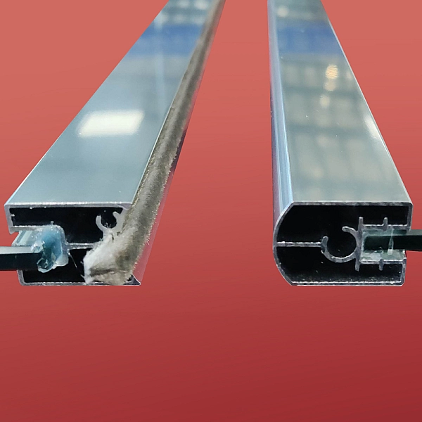 Шторки скляні на ванну Koer SR BS03-95x140-TR-01 прозоре скло 6мм, хром (KR5402) - Фото - 8