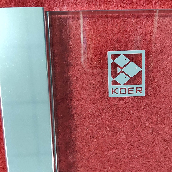 Шторки скляні на ванну Koer SR BS03-95x140-TR-01 прозоре скло 6мм, хром (KR5402) - Фото - 14