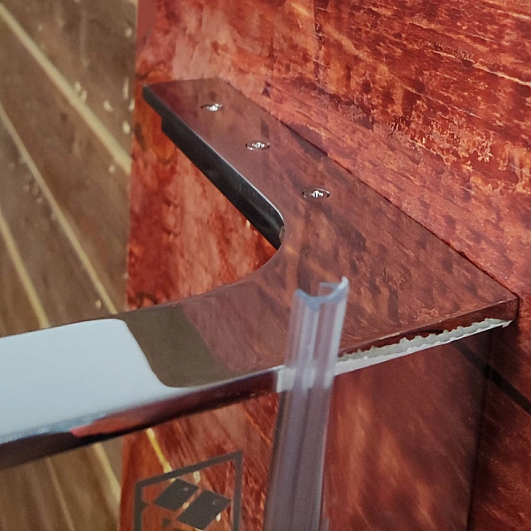 Душова перегородка Koer SR SP02-100x200-TR-01 Walk-In прозоре скло Easy Clean 8мм, хром (KR5395) - Фото - 2