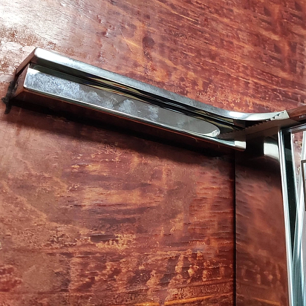 Душова перегородка Koer SR SP02-100x200-TR-01 Walk-In прозоре скло Easy Clean 8мм, хром (KR5395) - Фото - 24