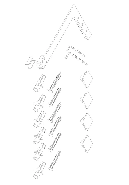 Душова перегородка Koer SR SP02-100x200-TR-01 Walk-In прозоре скло Easy Clean 8мм, хром (KR5395) - Фото - 17