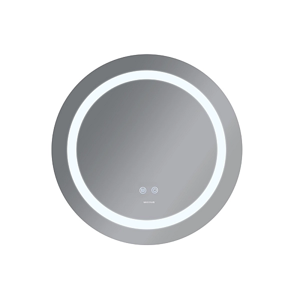 Дзеркало Mixxus PLAIN MC03-60 з Led Touch, Anti-fog, димером, регулятором яскравості (MI6662) - Фото - 10