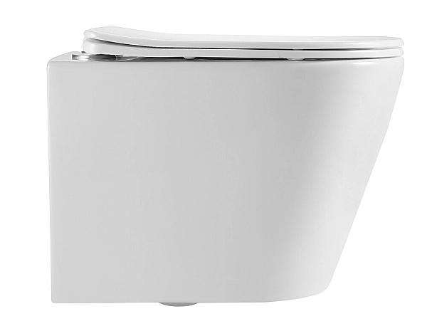 Унітаз підвісний Mixxus BEVEL-0302-T3 520x360x365mm, система змиву TORNADO 3.0 (MI6705) - Фото - 2