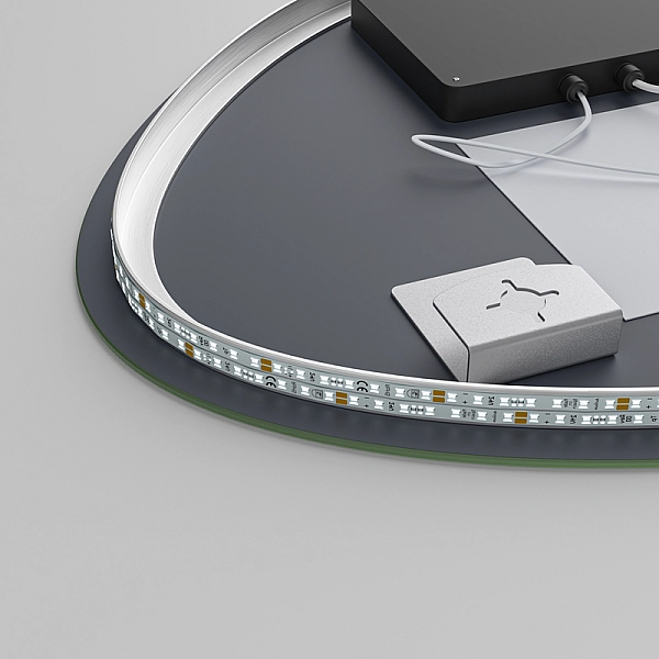 Дзеркало Mixxus Premium DIVERSE MA01-90x60-Reverse з Led Touch, Anti-fog, димером (3-6,5kK) (MP6633) - Фото - 12