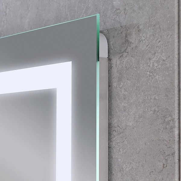 Дзеркало Mixxus TALL MR08-80x60-Reverse з Led Touch, Anti-fog, димером, регулятором яскравості (MI6659) - Фото - 5