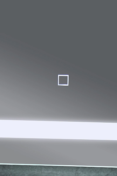 Дзеркало Mixxus TALL MR08-80x60-Reverse з Led Touch, Anti-fog, димером, регулятором яскравості (MI6659) - Фото - 12