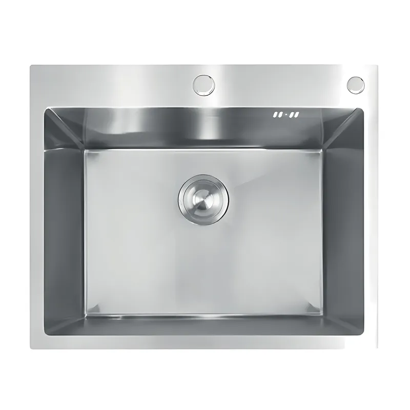 Мийка з нержавіючої сталі MIXXUS MH6050 DECOR SS COLOR (MH6050 DECOR NANO-SILVER) (3.0/0.8) колір нержавійка (MI7043) - Фото - 2