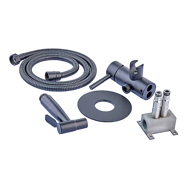 Змішувач для гігієнічного душу Mixxus SUS-333 Black (MI6036) - Фото - 3