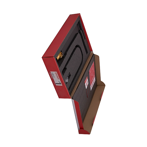 Змішувач для умивальника Koer KB-11010-05 високий (Колір чорний) (KR3483) - Фото - 7