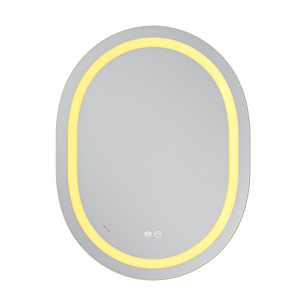 Дзеркало Mixxus Premium ELLIPSE MV05-80x60-Reverse з Led Touch, Anti-fog, димером (3-6,5kK) (MP6642) - Фото - 9