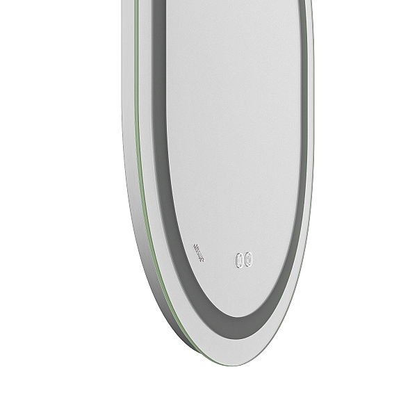 Дзеркало Mixxus Premium ELLIPSE MV05-80x60-Reverse з Led Touch, Anti-fog, димером (3-6,5kK) (MP6642) - Фото - 8