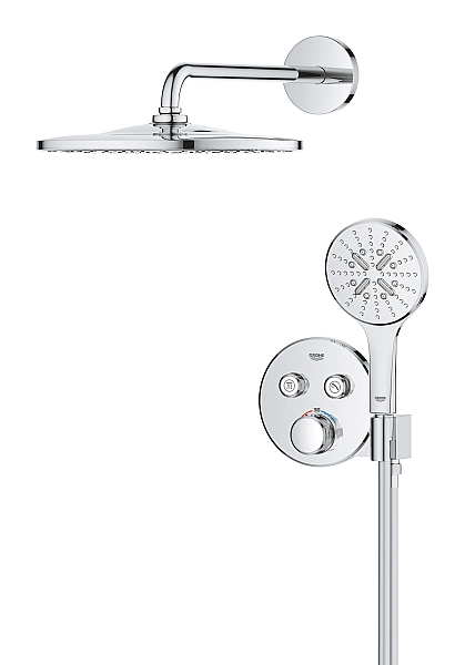 Прихована душова система з Rainshower Mono 310 Grohe Grohtherm SmartControl (34866000) - Фото - 3