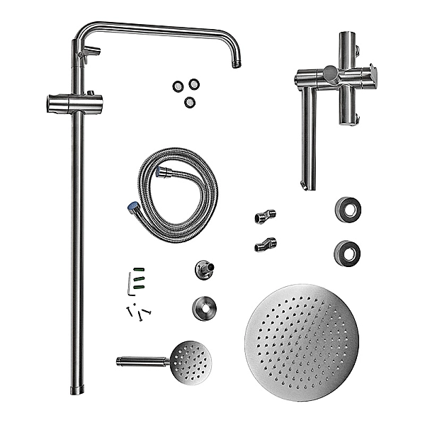 Душова колона зі змішувачем Mixxus DAX-007-J з нерж. сталі SUS304 (MI6075) - Фото - 4
