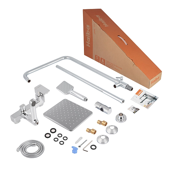 Душова колона зі змішувачем Haiba Kubus 003-J (HB0917) - Фото - 2