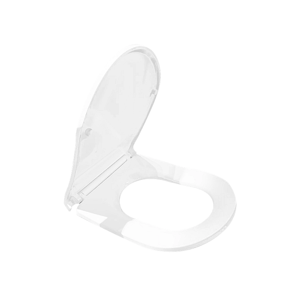 Сидіння-кришка для унітазу Koer AC-0101-SEAT COVER 450х390х80mm дюропласт з мікроліфтом (KR5617) - Фото - 3