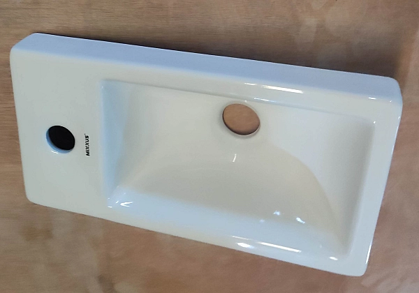 Раковина меблева Mixxus Premium QUADRO-1501 400х215х105mm з отвором під змішувач (MP6502) - Фото - 3