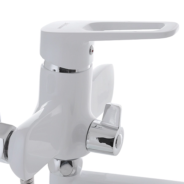 Змішувач для ванни Mixxus Nevada 006 Euro Білий (MI5799) - Фото - 3