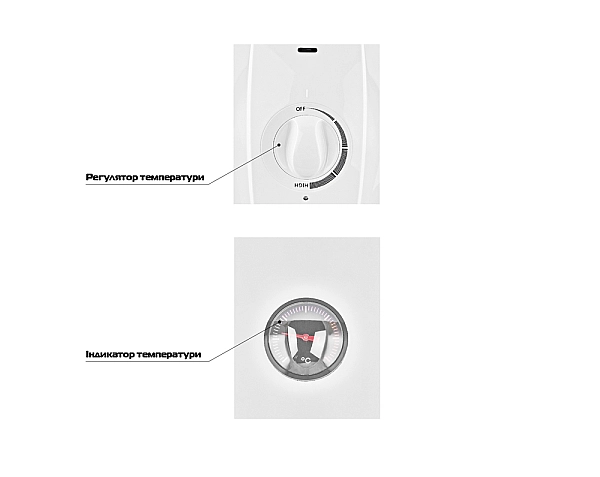 Водонагрівач "Циліндр" MIXXUS EWH-07030 ROUND WET накопичувальний 30 л, мокрий тен 1,5 kW (WH0600) - Фото - 3