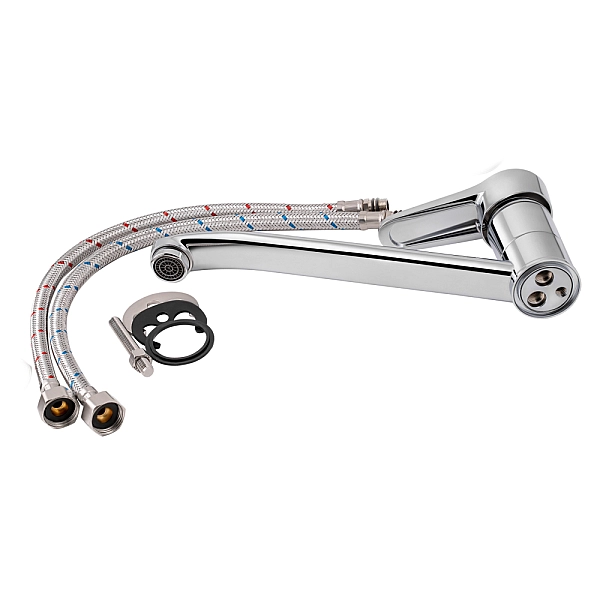 Смеситель для кухни Lidz Nicole 002 (k35) LDNIC002CRM21878 Chrome - Фото - 6