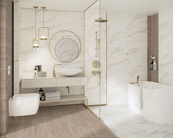 Плитка стінова Daybreak Bianco RECT 298x598x9 Paradyz - Фото - 2