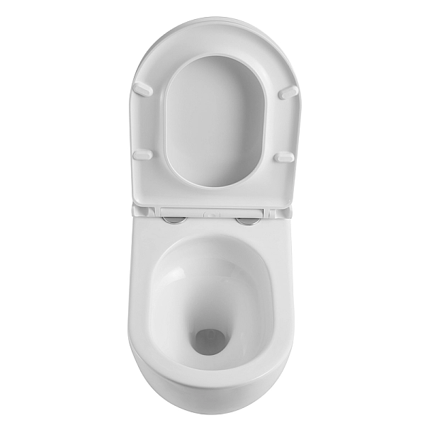 Унітаз підвісний ергономічний Koer TT-0101-T3 520x360x360mm система змиву TORNADO 3.0 (KR5615) - Фото - 30