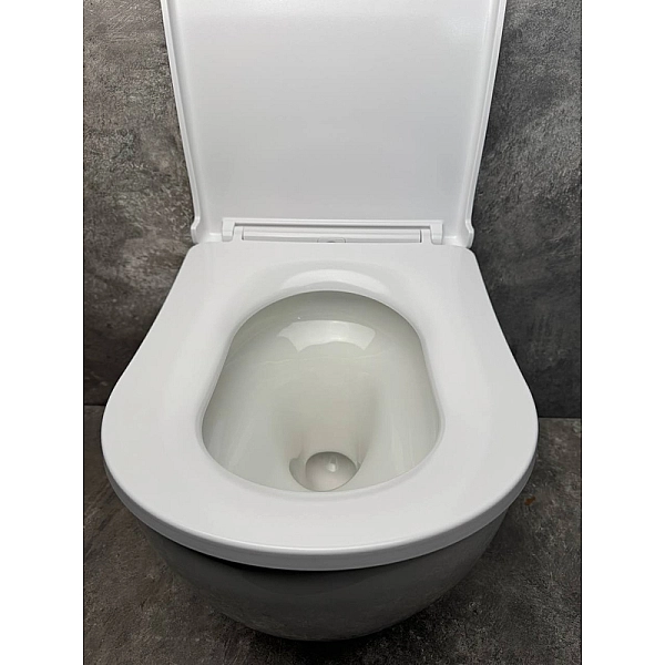 Унітаз підвісний ергономічний Koer TT-0101-T3 520x360x360mm система змиву TORNADO 3.0 (KR5615) - Фото - 24