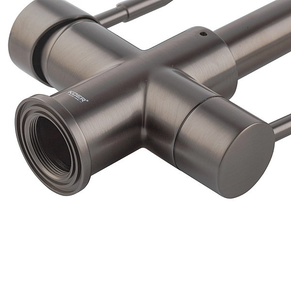 Змішувач для кухні Koer KB-72025-07 з виходом для питної води (вилив - пружина) (KR5016) - Фото - 8