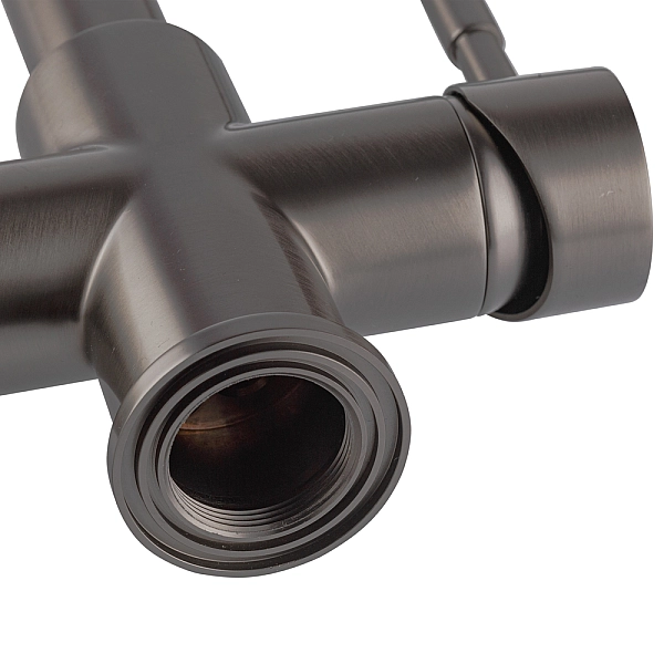 Змішувач для кухні Koer KB-72025-07 з виходом для питної води (вилив - пружина) (KR5016) - Фото - 2