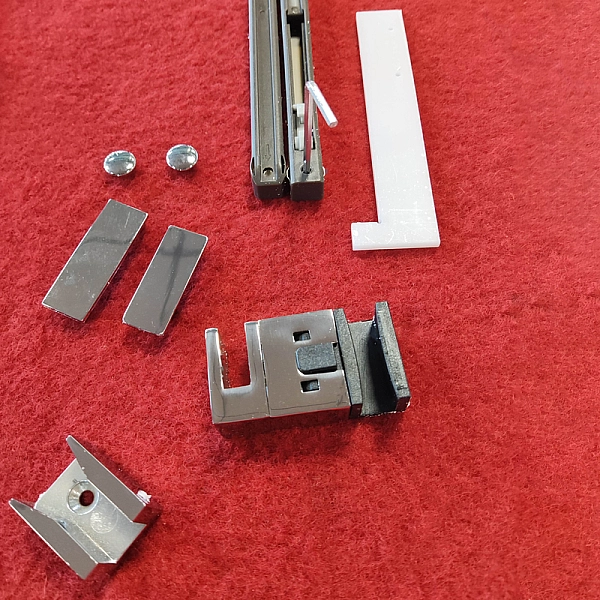 Двері в нішу Koer SR SD01-140x200-TR-01 прозоре скло Easy Clean 8мм, хром (KR5380) - Фото - 10