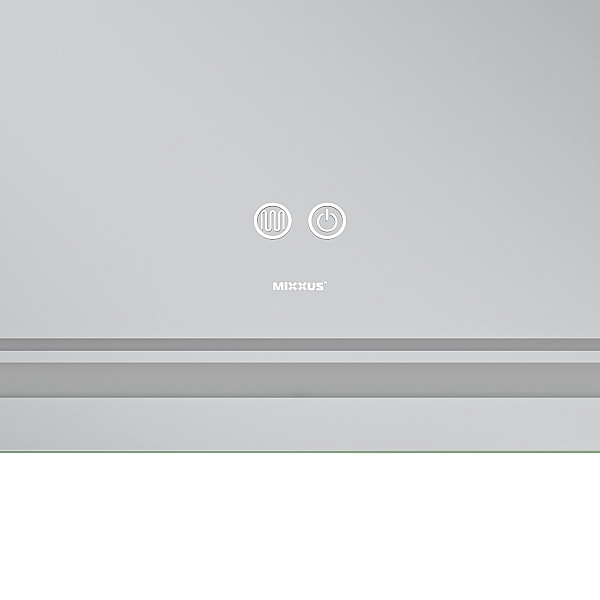 Дзеркало Mixxus Premium QUADRO MR20-100x80 з Led Touch, Anti-fog, димером, регулятором яскравості, лінзою (MP6623) - Фото - 6
