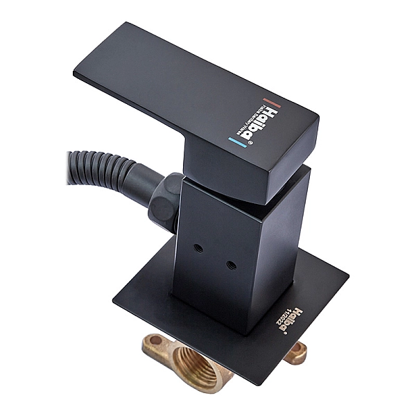 Змішувач для гігієнічного душу Haiba Kubus 002 (Inner) Black (HB3952) - Фото - 2