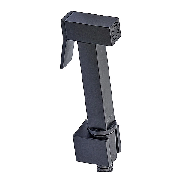 Змішувач для гігієнічного душу Haiba Kubus 002 (Inner) Black (HB3952) - Фото - 3