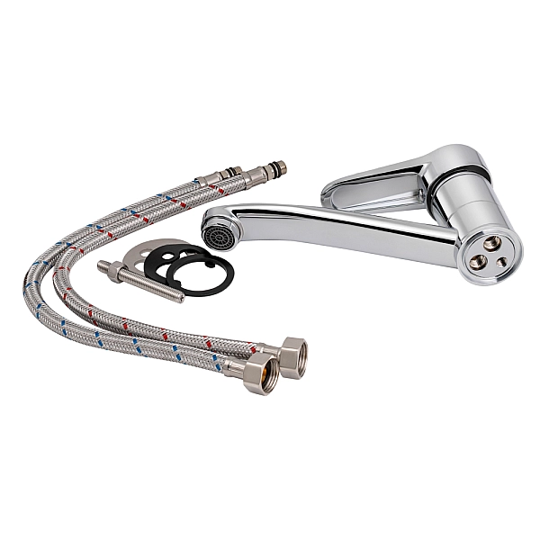 Змішувач для кухні Lidz Nicole 002M (k35) LDNIC002MCRM21879 Chrome - Фото - 6