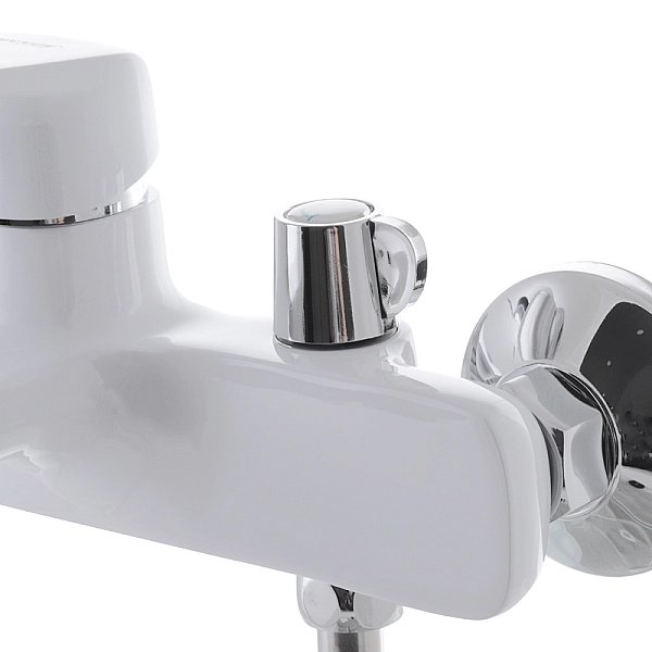 Змішувач для ванни з коротким виливом Mixxus Oregon 009 Euro Білий (MI5794) - Фото - 3