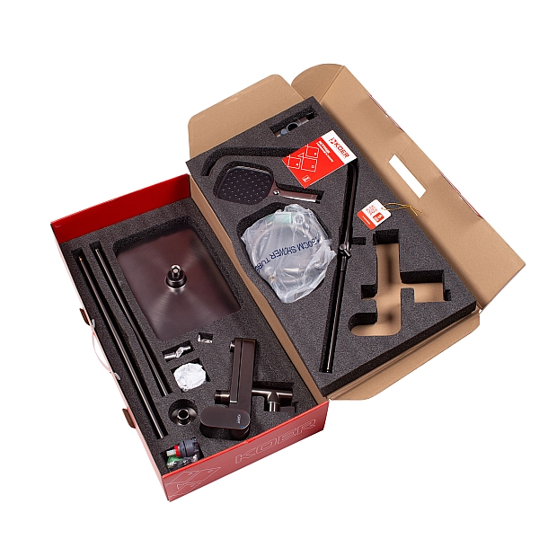 Душова колона зі змішувачем Koer KB-56030-07, 3 функції (KR5429) - Фото - 2