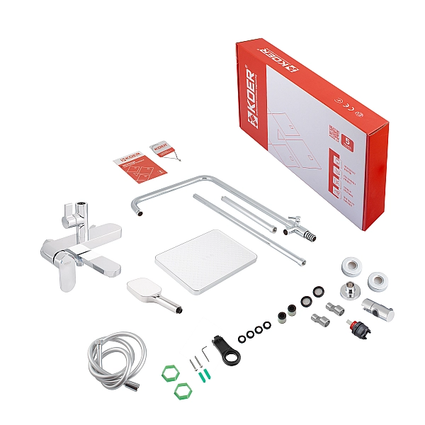 Душова колона зі змішувачемKoer KB-56030-01, 3 функції (KR5427) - Фото - 2