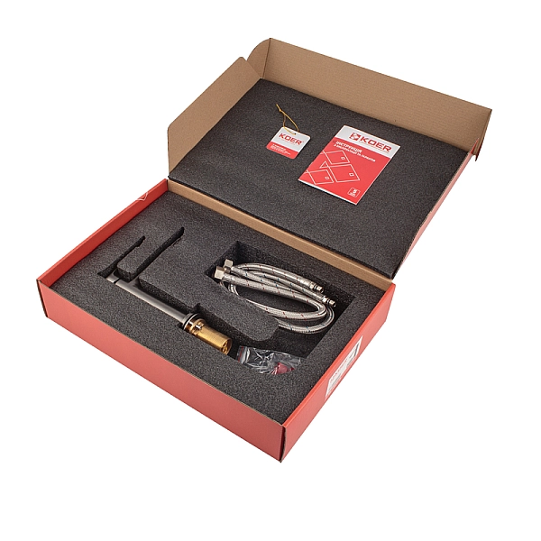 Змішувач для умивальника Koer KB-10028-07 (KR5292) - Фото - 8