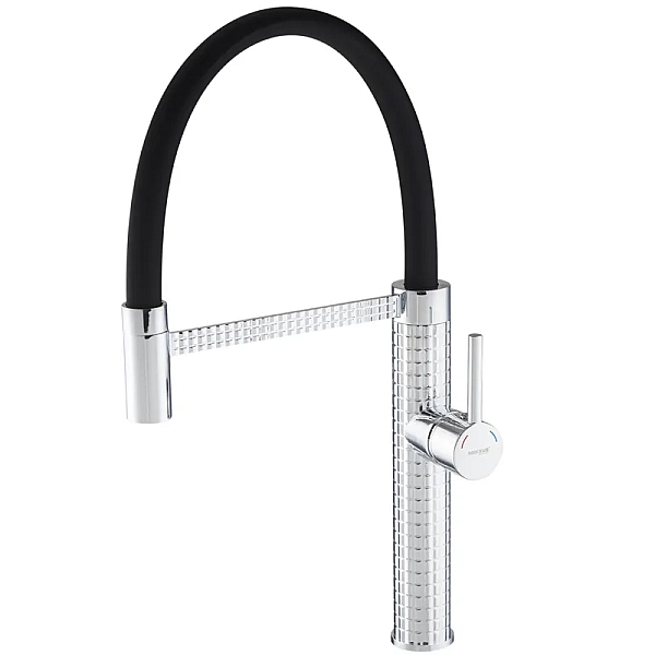 Змішувач для кухні Mixxus Premium Oliwer 017 REFL.BLACK (MI6965)