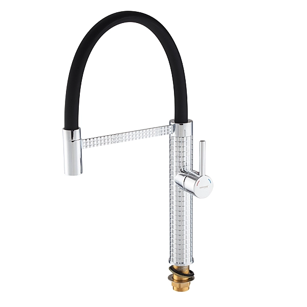 Змішувач для кухні Mixxus Premium Oliwer 017 REFL.BLACK (MI6965) - Фото - 5