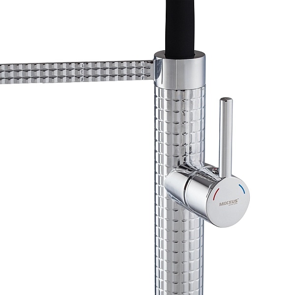 Змішувач для кухні Mixxus Premium Oliwer 017 REFL.BLACK (MI6965) - Фото - 7