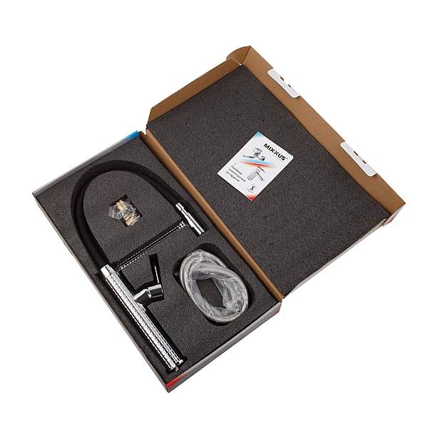 Змішувач для кухні Mixxus Premium Oliwer 017 REFL.BLACK (MI6965) - Фото - 8