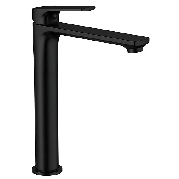 Змішувач для умивальника Mixxus Premium MONE 001 NUT HIGH Black (MI6775)