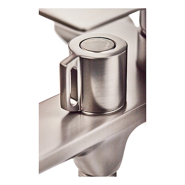 Змішувач для ванної Haiba Alex 009 Euro Graphite (HB3998) - Фото - 4