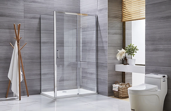 Душова кабіна без піддону Mixxus Premium DIVERSE SC03-100x80x195-TR Chrome прозоре скло 6мм (MI6865) - Фото - 4